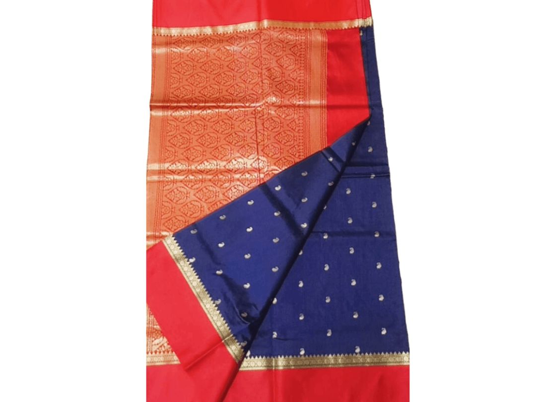 पुरी बनारसी सिल्क साड़ी