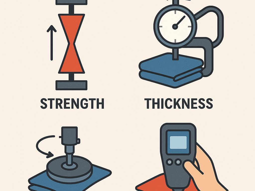 टेक्सटाइल क्वालिटी पैरामीटर्स: एक कपड़े की गुणवत्ता की पहचान कैसे करें?
