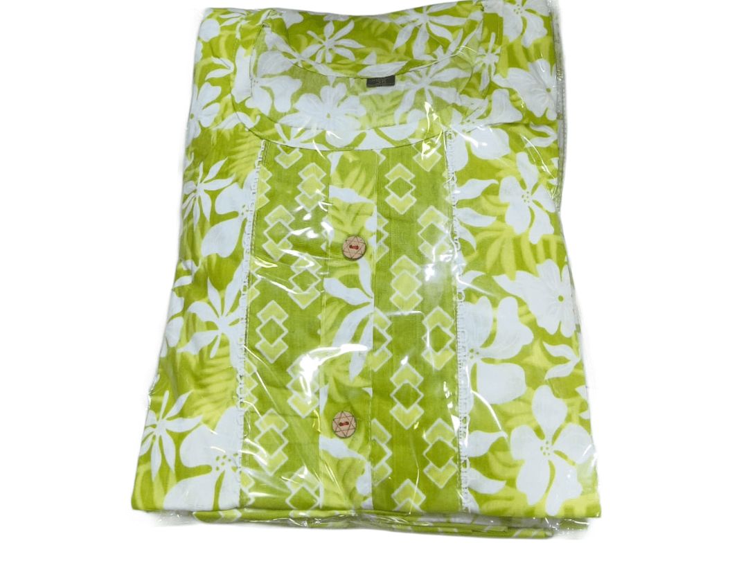 सूट्स व्हाइट विथ लाइम ग्रीन प्रिंट के साथ दुपट्टा