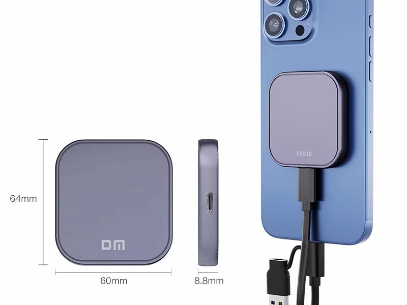 AI-Smart Portable Magnetic SSD