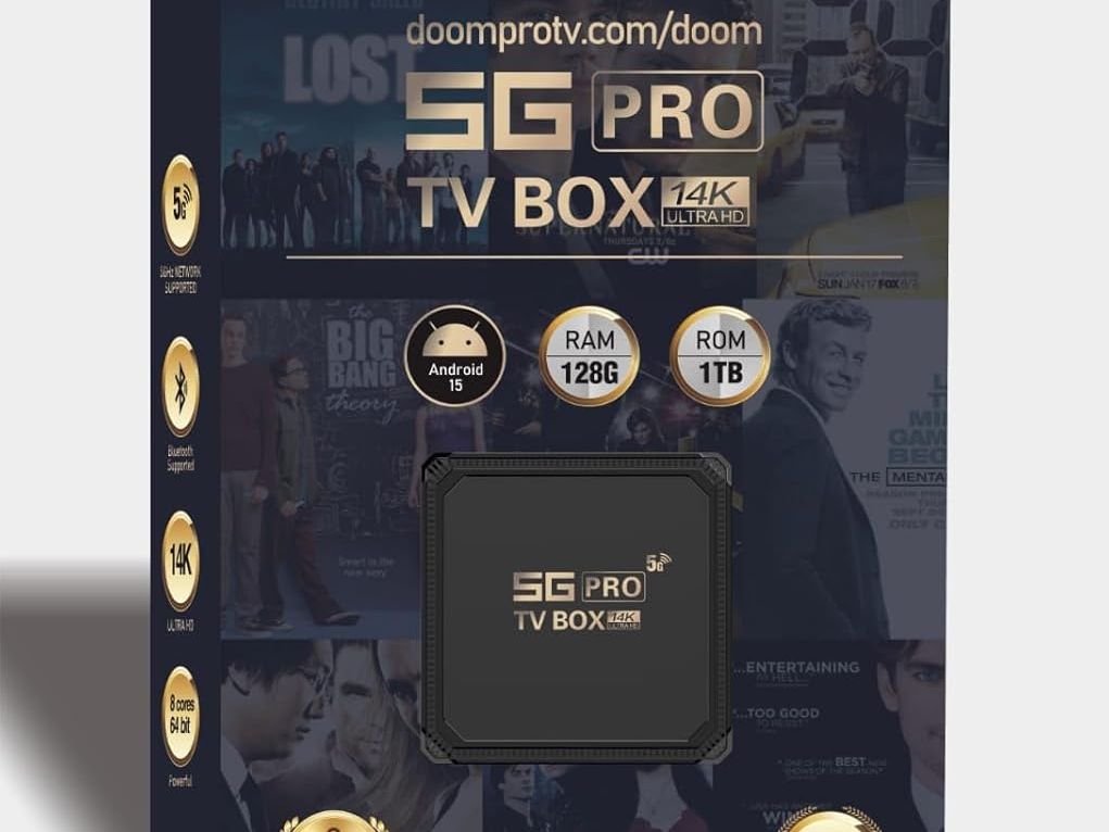 5G Pro Smart Android TV Box