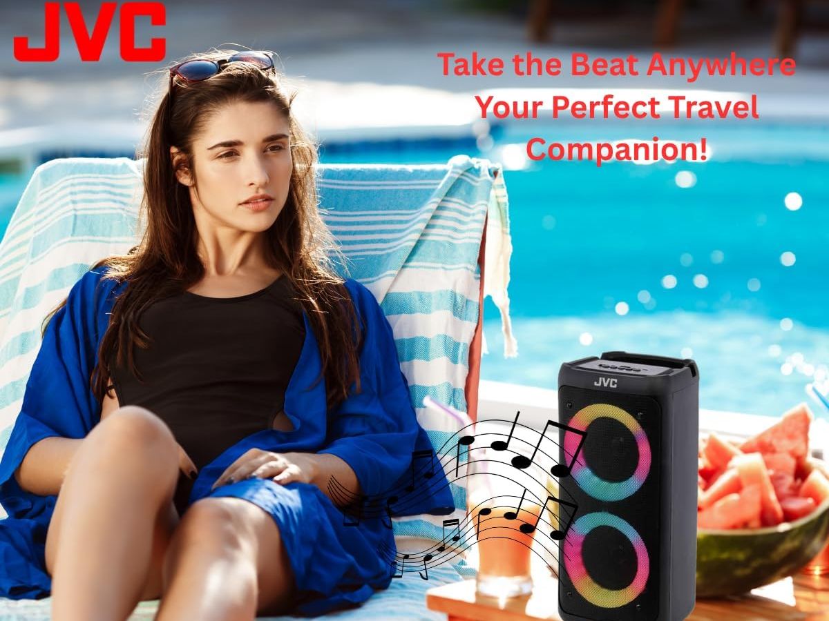 JVC XS-N5510 Portable Bluetooth Party Speaker